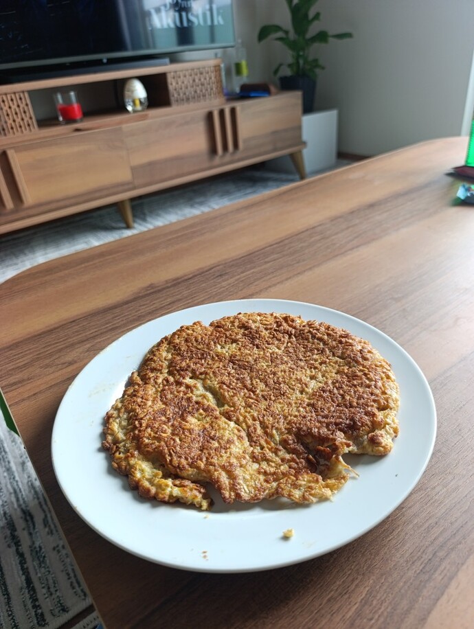 Tunaydin Yulaf yumurta yaptım öğün sayılır mi 😬?