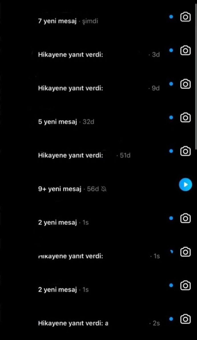 Her kızın dmlerinde en az 20 erkek varken neden bir kıza mesaj atalım?