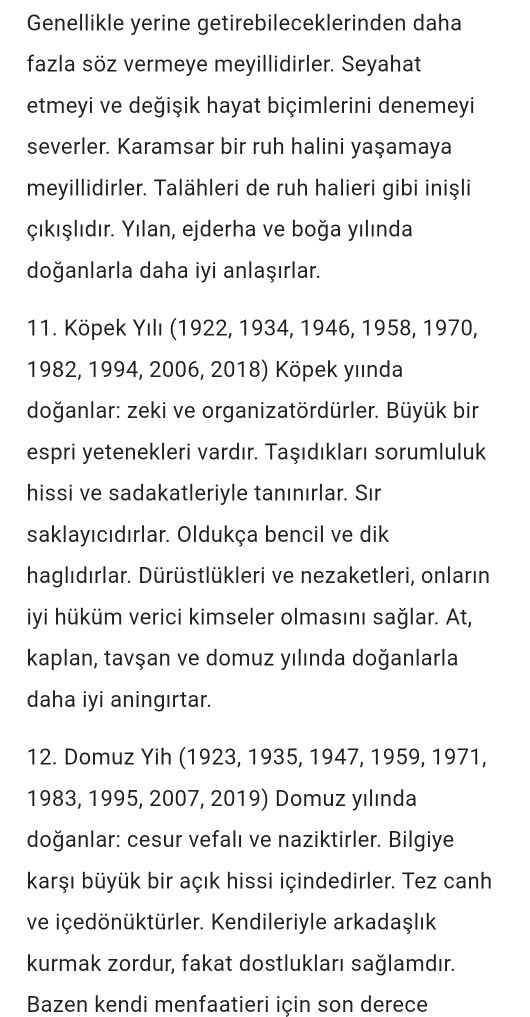 12 Hayvanlı Türk takiviminden doğduğunuz yıldaki hayvana göre özellikleriniz var merak ettiniz mi?