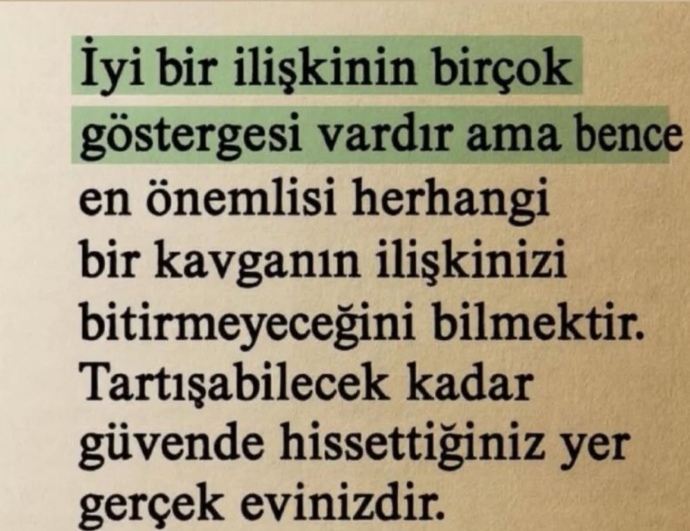 Sizce bir ilişkide tartışabilmek mi güvenin göstergesidir, yoksa hiç kavga etmemek mi?