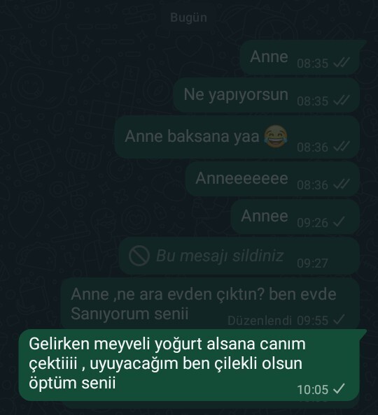 Varlığından haberiniz yokmuş gibi en son kimi darladınız?