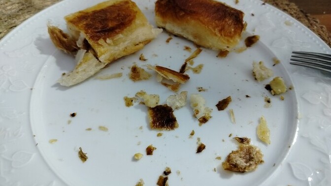 Börek kırıntısı sever misin?