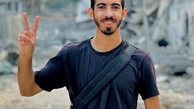 Gazeteci Salah el ceferavi şehit olmuş filistindeki üzüldüm ya biliyor musunuz?
