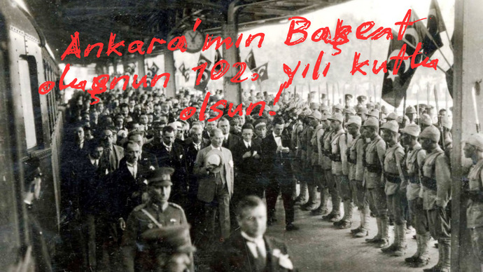 Bugün, Ankara nın başkent oluşunun 102. yıl dönümü! Ankaraya dair güzel birkaç şey söylemek ister misin?