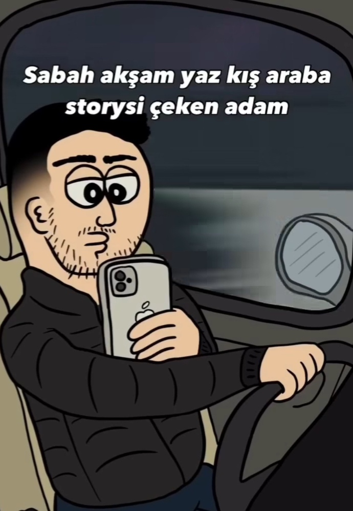 Araba storysi atmayı sever misiniz?