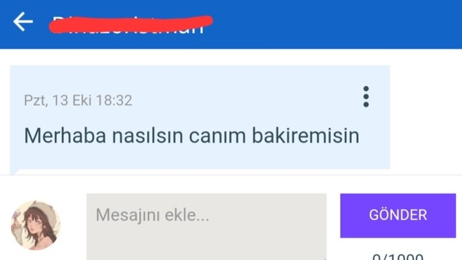 Bu mesajları atarken hiç mi utanmıyorsunuz?