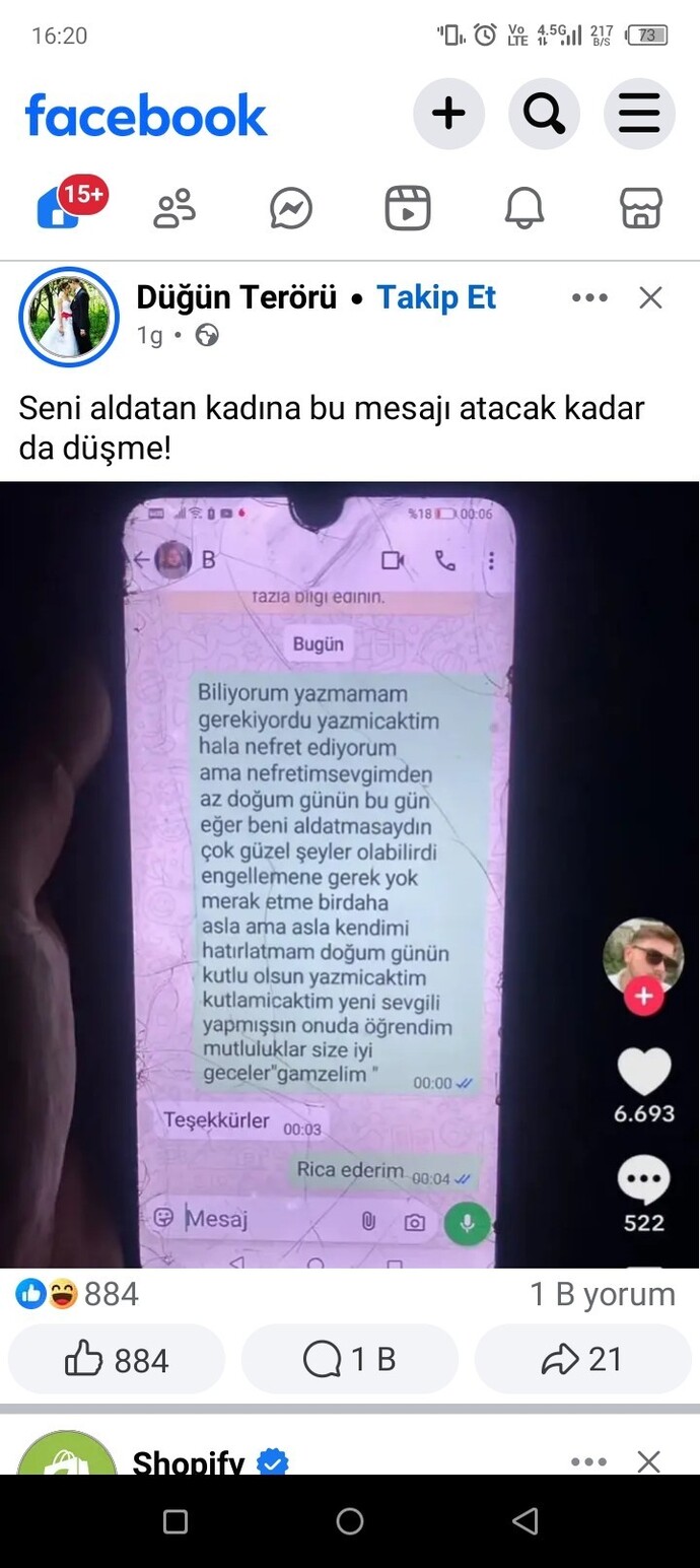 Aldatana yazılır mı?
