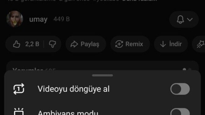 YouTube'un neden böyle yaptığı hakkında hiçbir fikrim yok yapay zekaya falan da sordum mantıklı bir açıklama bulamadım?
