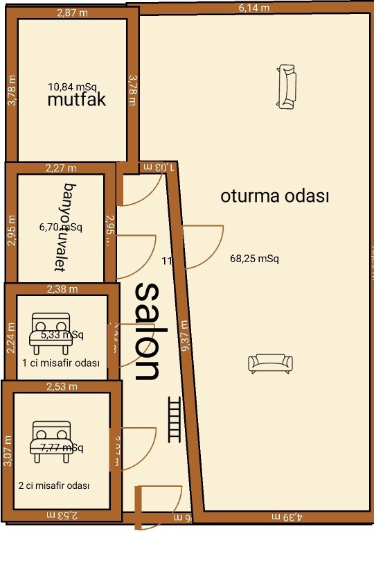 Böyle bir eviniz olsa nasıl bir proje yaparsınız?