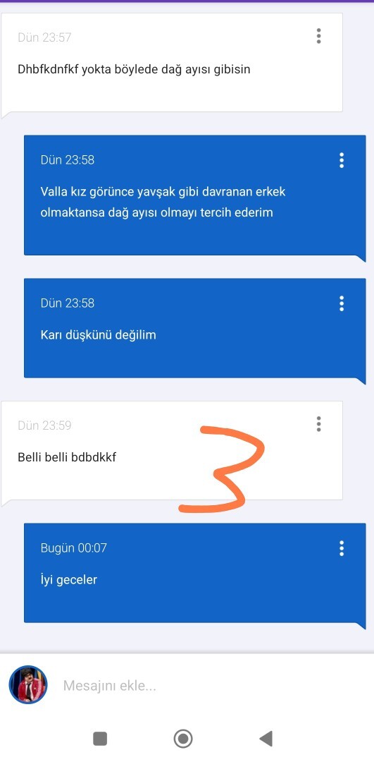 İstediğini alamayınca çirkefleşenlerden misiniz?