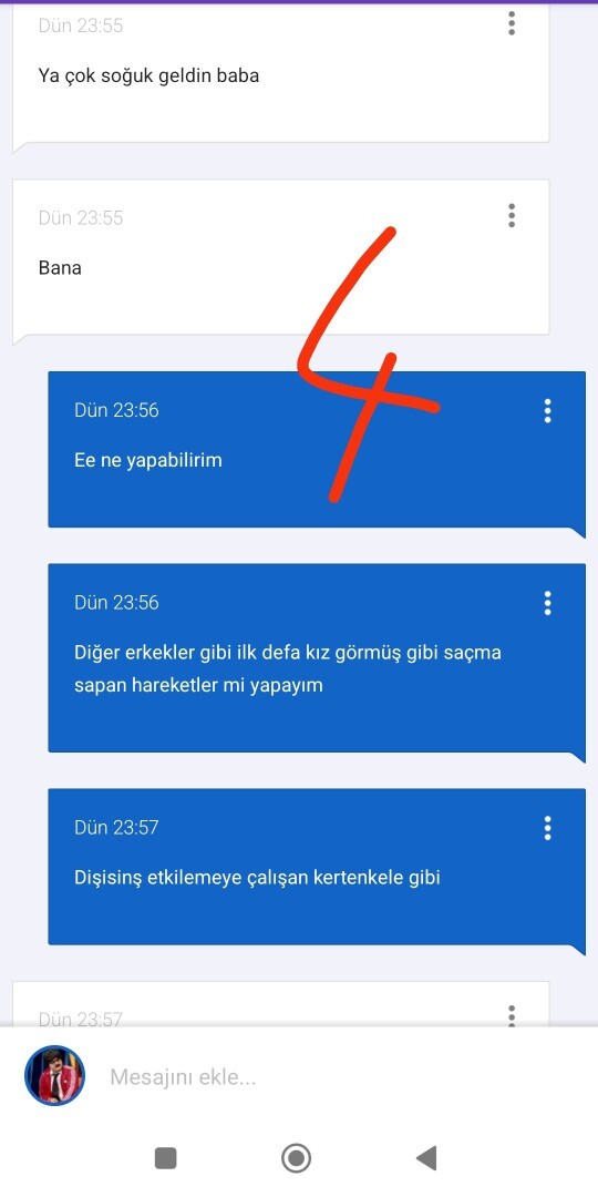 İstediğini alamayınca çirkefleşenlerden misiniz?