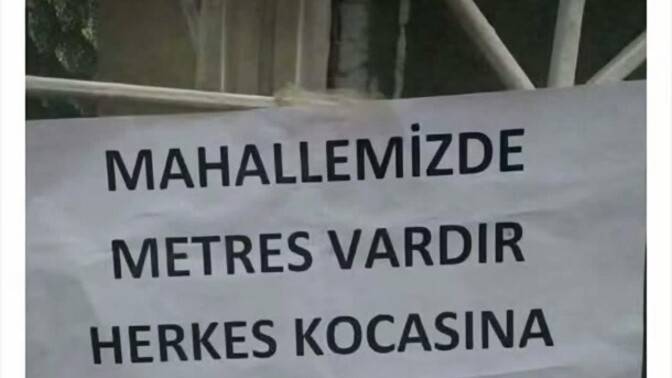 Yaşadığınız mahallede böyle bişey görseniz ne tepki verirsiniz?