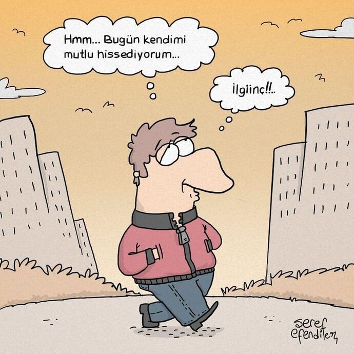 Bugün ne olsa çok mutlu olursun?