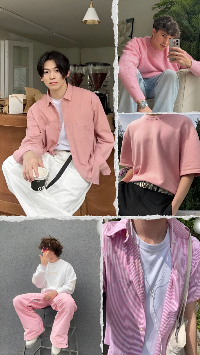 Pembe Giyen Erkekler Hakkında Ne Düşünüyorsunz?