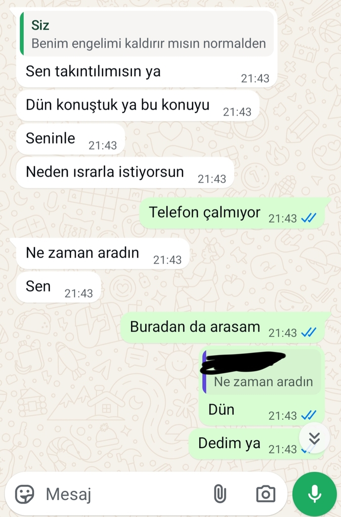Eski flörtümün amacı ne olabilir? Fotoğraflı?