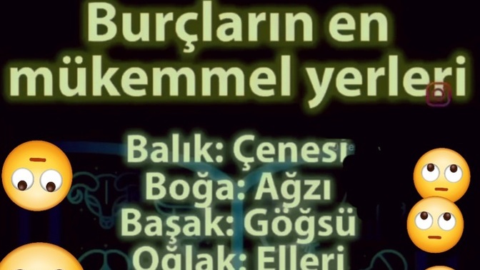 Burçlarınen mükemmel yerleri neresi 😄?