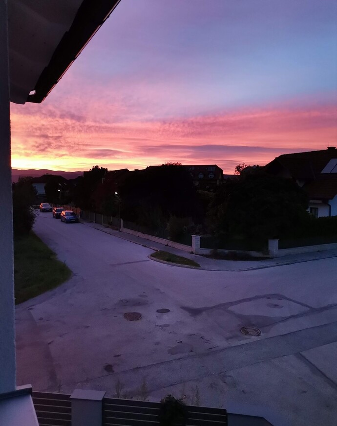 Bizim mahallenin Pembe bulutları 💗 vibes 😍