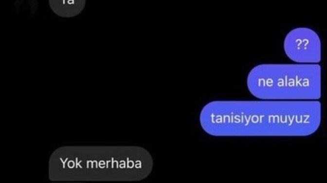 Telefonunuzda bugün ilk attığınız mesaj neydi ve kime atmıştınız?