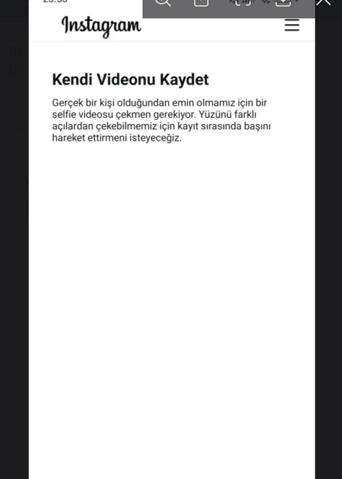 İnstagramda karşılaştınız mı? Böyle bir yazıyla?