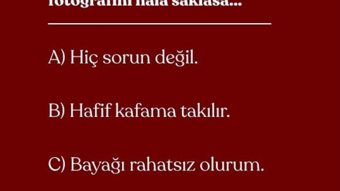 Sevgilin boyle bir şey yapsa ne yaparsın?