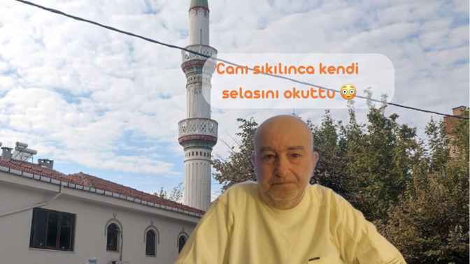 Tekirdağ'da bir adam canı sıkkın olduğu için kendi selasını okuttu. Sen canın sıkkın olunca ne yapıyorsun?