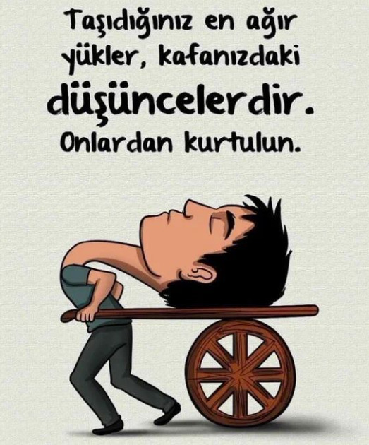 Kafandaki düşüncelerden kurtulabiliyor musun?