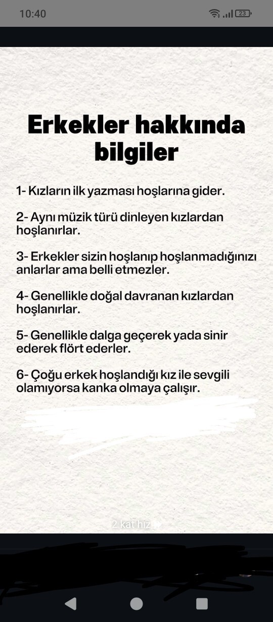 Erkekler bunlar doğru mu?