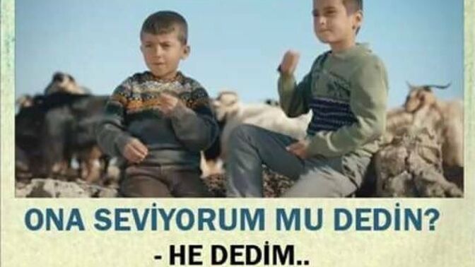 En son kime yaşadığın yerin şivesini kullanarak “seni seviyorum” dedin?