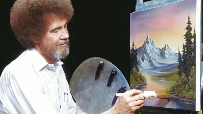 Ünlü ressam Bob Ross’un 30 Tablosu satışa çıkıyor! Almayı düşünür müydünüz?