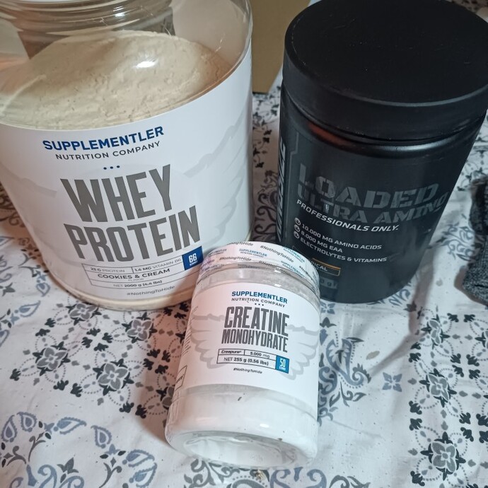 Supplementlerinizin tadı güzel mi?
