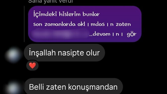 Nasibim olması için?