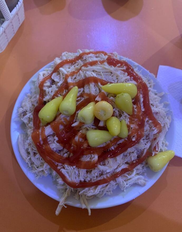 Pilava ketçap sıkılır mı?