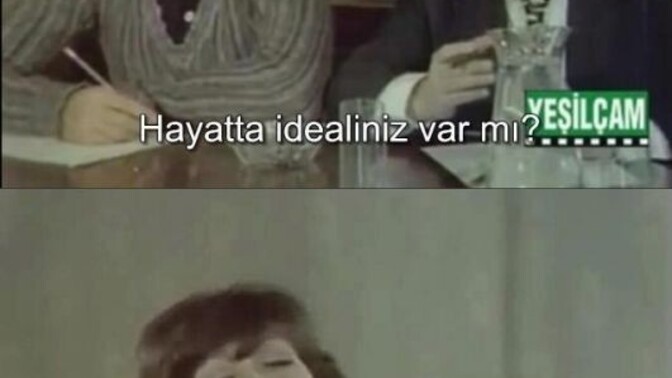 Hayattaki idealiniz nedir?