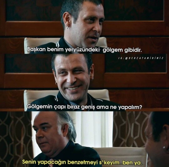 Hangi dizisinin repliğini çok komik buluyorsunuz?