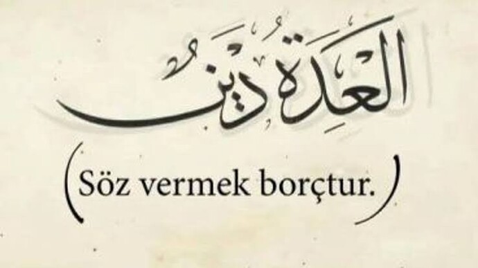 Verdiğiniz sözleri tutar mısınız?