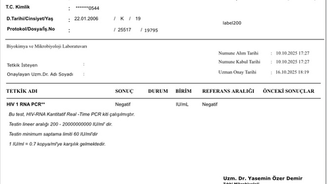 Rna Hiv testi ne kadar doğru?
