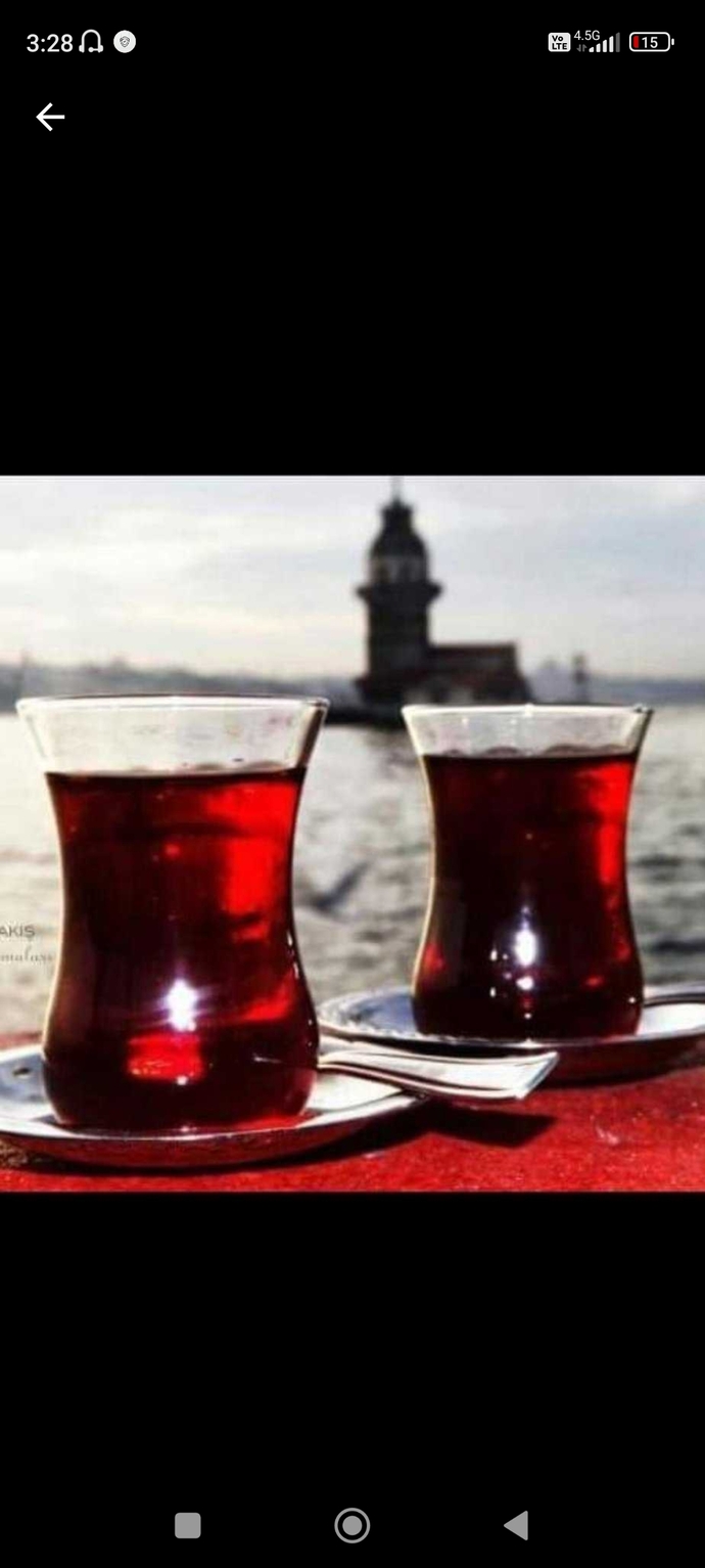 Çay nasıl bardakla içilir?