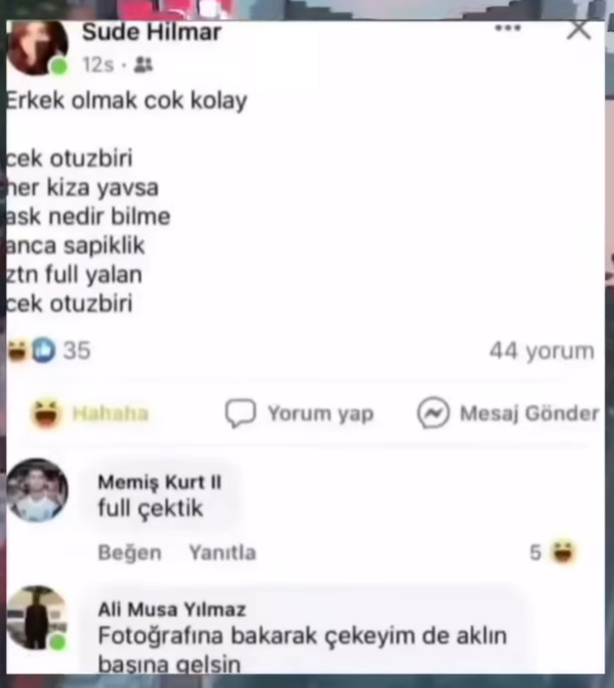 Erkek olmak mı daha zor kadın olmak mı?