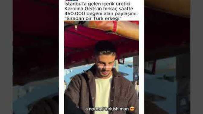 İstanbul'a gelen turistin sıradan türk erkeği diye paylaştığı çocuk nasıl sizce ?