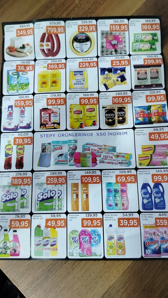 Markete gidiyorum sana ne alayım?