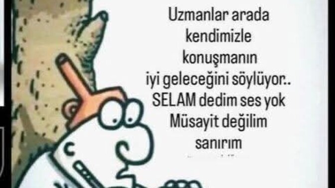 Kendinizle konuşur musunuz?