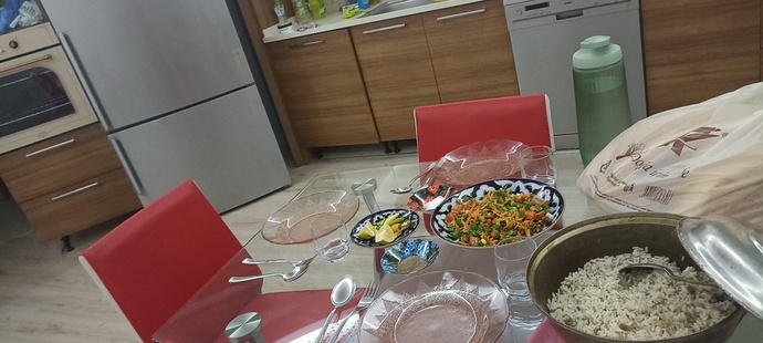 Güçlenmiş evimizde akşam yemeğimiz nasıl görünüyor?