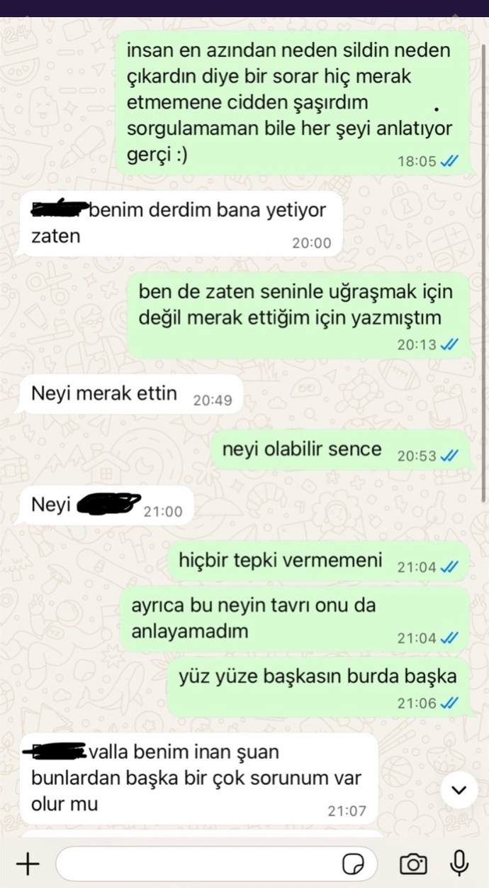 Numaramı da halen silmemiş 2 gün oldu. amacı ne sizce?