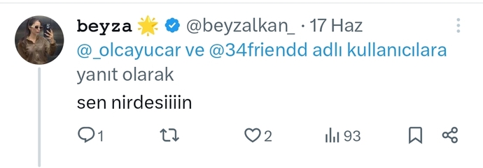 Sevgiliye söylenecek ilk söz nedir?