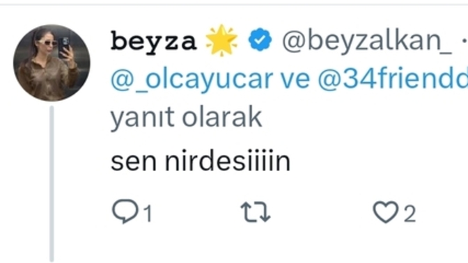 Sevgiliye söylenecek ilk söz nedir?