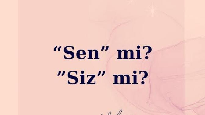 Sosyal medyada ilkin siz diye mi, sen diye mi hitap edersiniz?