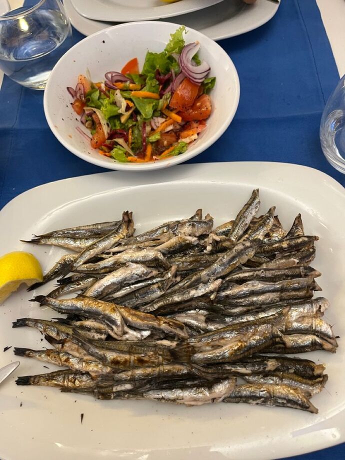 Hamsiyi soğan ile mi yoksa salata ile mi yemeyi daha çok seversiniz?