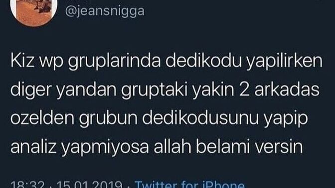 Dün dedikodusunu yaptığıyla bugün kol kola gezen insanı nasıl tanımlarsın?