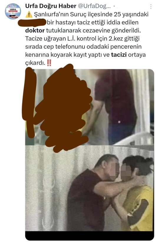 Doktorları ayartıp ayartıp t@ciz etti diyorlar?