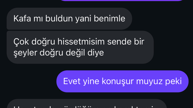 Maddi durumum çok iyi bir kızla tanıştım Instagram’dan sonra şaka yaptım fabrikada çalışıyorum diye bana böyle tepki verdi niye?